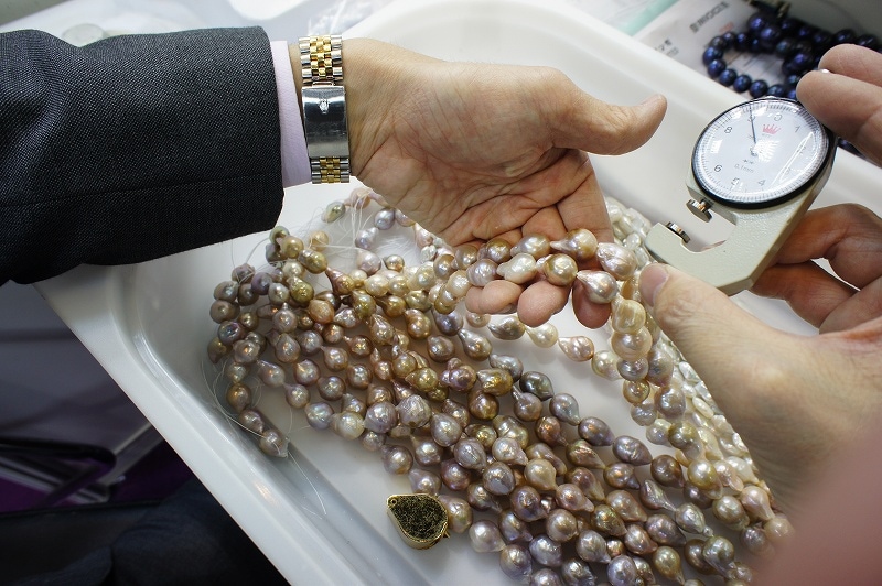 最高品質 天然真珠 （ A009）大粒  バロックパール ネックレス
